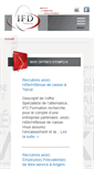 Mobile Screenshot of ifd-formation.fr